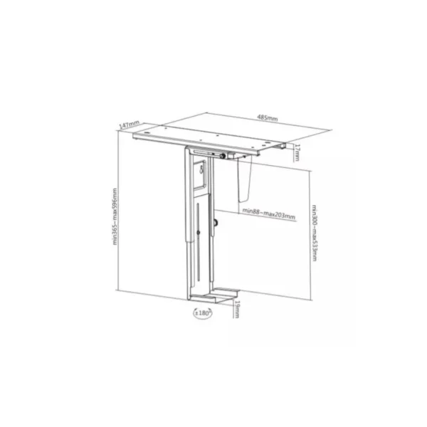 Pc-oppheng KENSON Solid