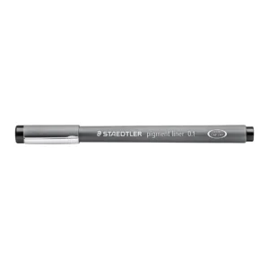 Fiberpenn STAEDTLER 0,1mm sort