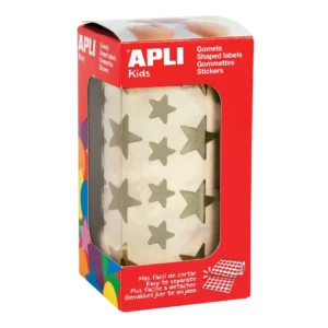 Stickers APLI stjerne gull 2str. (2360)