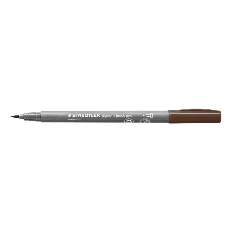 Fiberpenn STAEDTLER brush brun - Bilde 2
