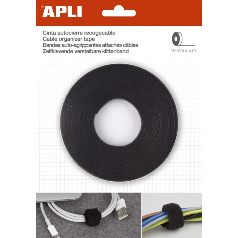 Kabel organiserer APLI 5m sort