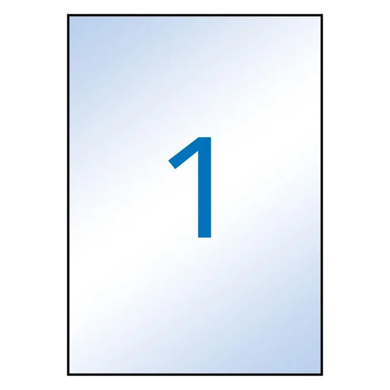 Etikett APLI transparent 210x297 (10) - Bilde 2