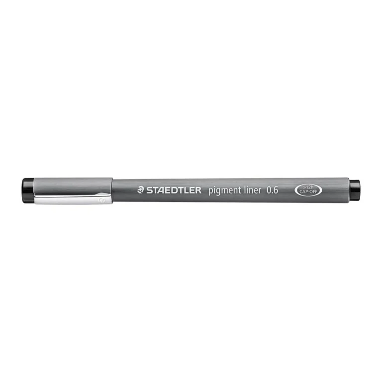 Fiberpenn STAEDTLER 0,6mm sort