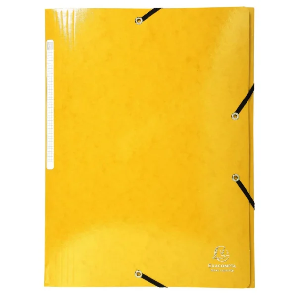 Strikkmappe EXACOMPTA 3klaff 600g ass