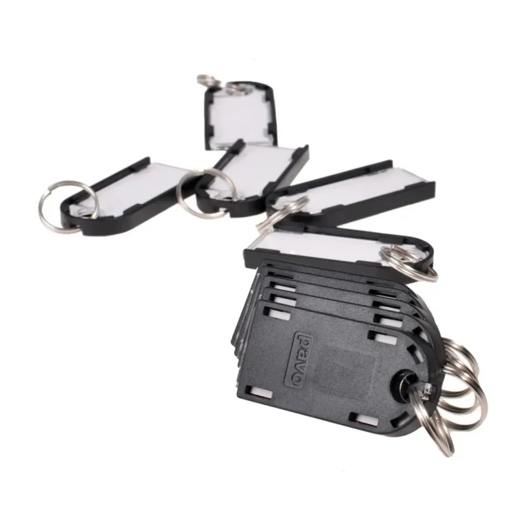 Nøkkelring PAVO magnetisk sort (10)