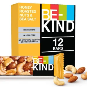 Nøttebar BE-KIND ristede nøtter havsalt