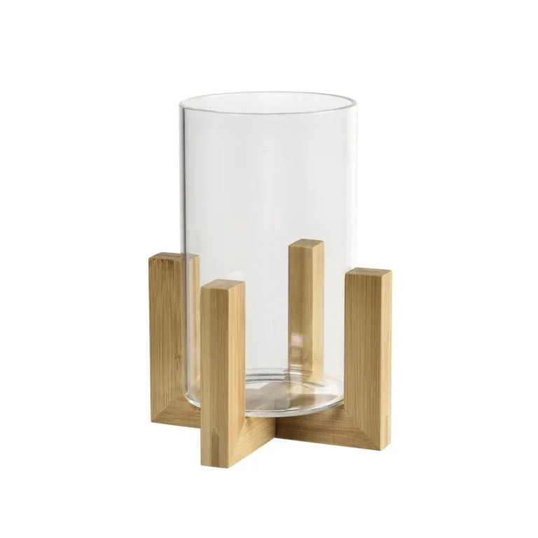 Lysholder DUNI Esme glass 12x17cm