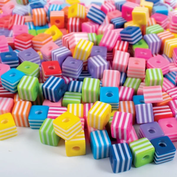 Perler PLAYBOX stripet eske (300)