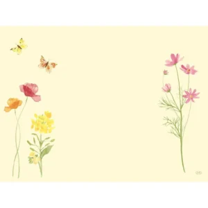 Bordbrikke DUNICEL 30x40cm Poppy (100)