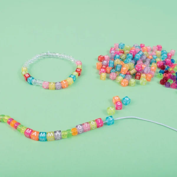 Perler PLAYBOX bokstav/tall trans (1000)