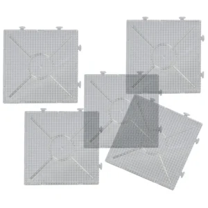 Perler PLAYBOX perleplater kvadrat (10)