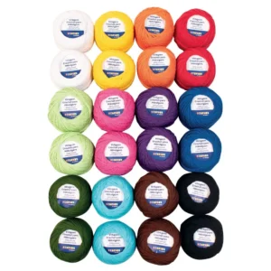 Heklegarn PLAYBOX 20g 24 farger ass