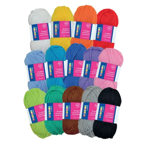 Garn PLAYBOX akryl 50g 50m ass (14)