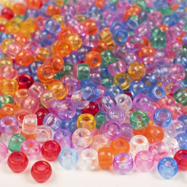 Perler PLAYBOX kongo Ø9cm transp (1000)