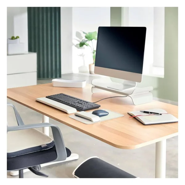 Musematte Leitz Ergo Grå m/støtte