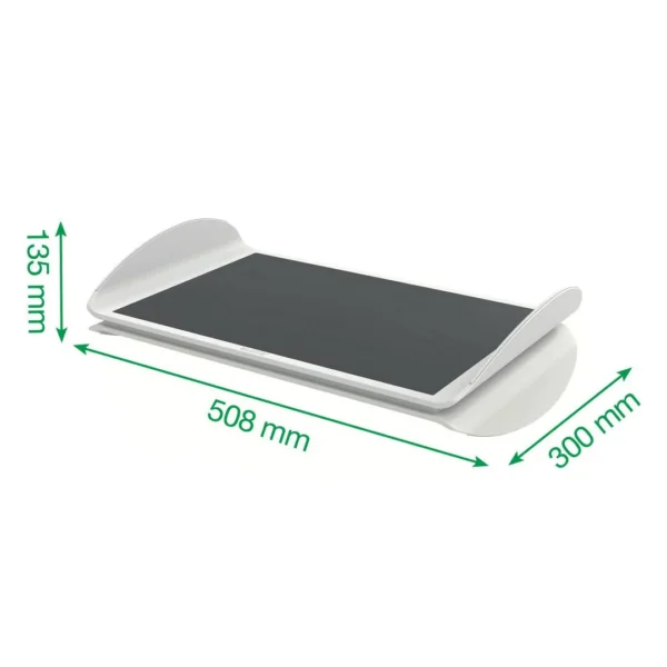 Fotstøtte LEITZ Ergo justerbar Lys Grå