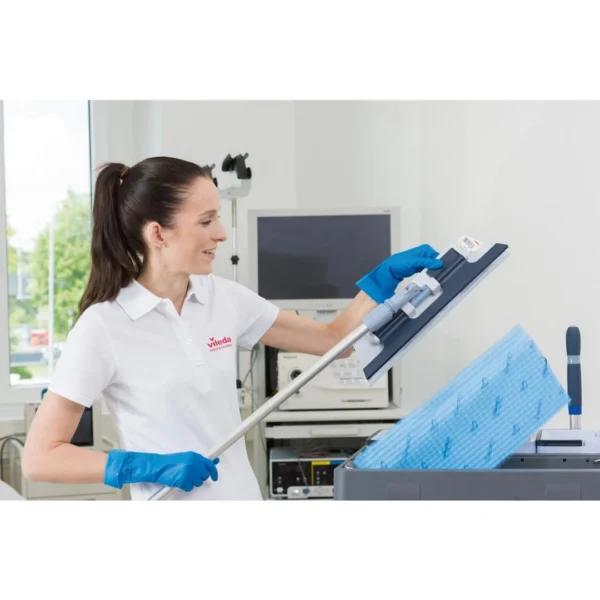 Engangsmopp VILEDA Clickspeed blå (50)