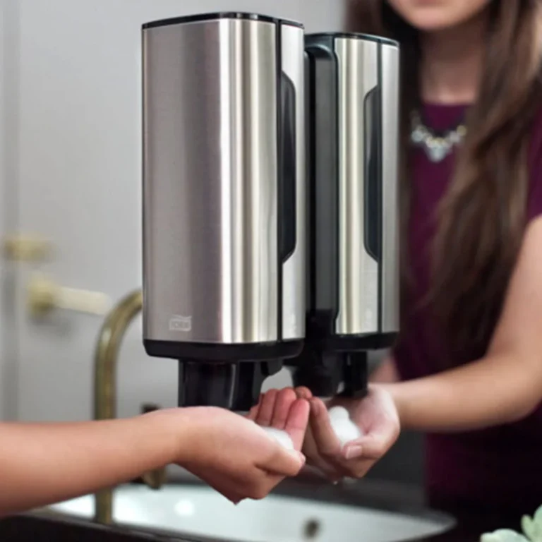 Dispenser TORK manuell skum/flyt S4 stål - Bilde 5