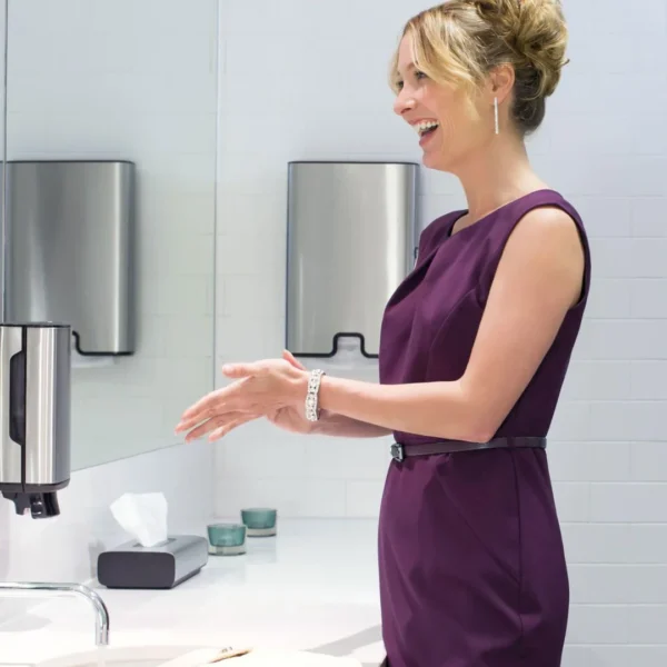 Dispenser TORK ansiktsservietter F1 stål