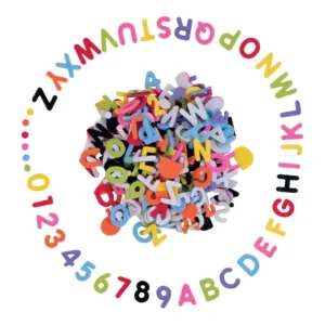 Klistermerker PLAYBOX bokst/tall (500)