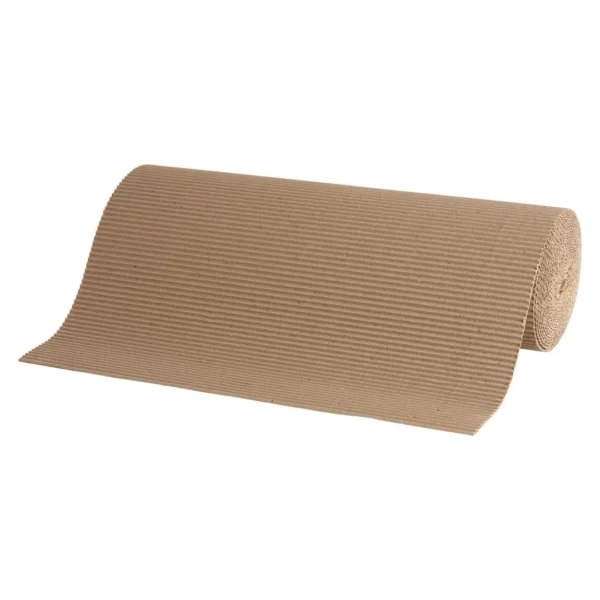 Bølgepapp 0,5 x 10 meter brun