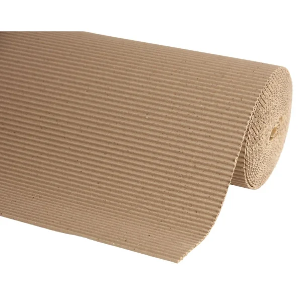 Bølgepapp 0,5 x 10 meter brun