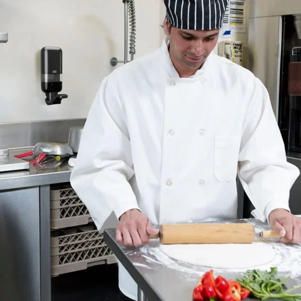 Dispenser TORK manuell bøyle S4 1L sort