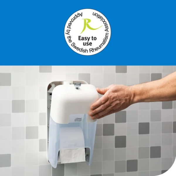 Dispenser TORK OptiServe T7 toa 2rl hvit