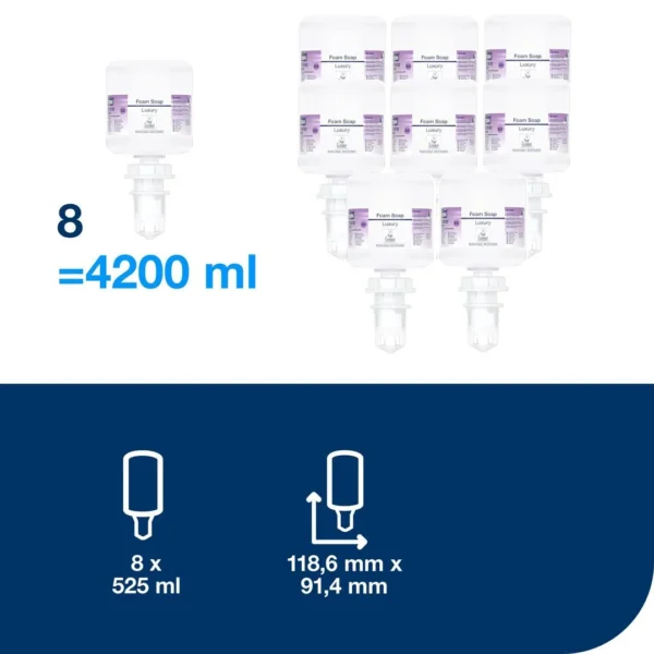 Skumsåpe TORK Luksus floral S5 525ml