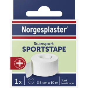 Tape Scanpor refill 2,5cmx10m hvit