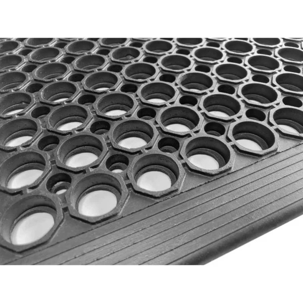 Avskrapningsmatte Yoga L 91x152cm sort