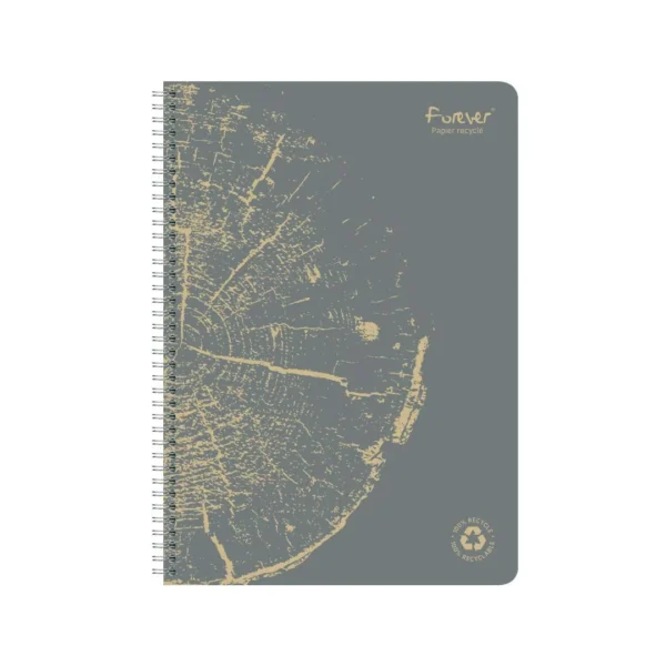 Spiralhefte FOREVER 90g 120 blad A4 lin