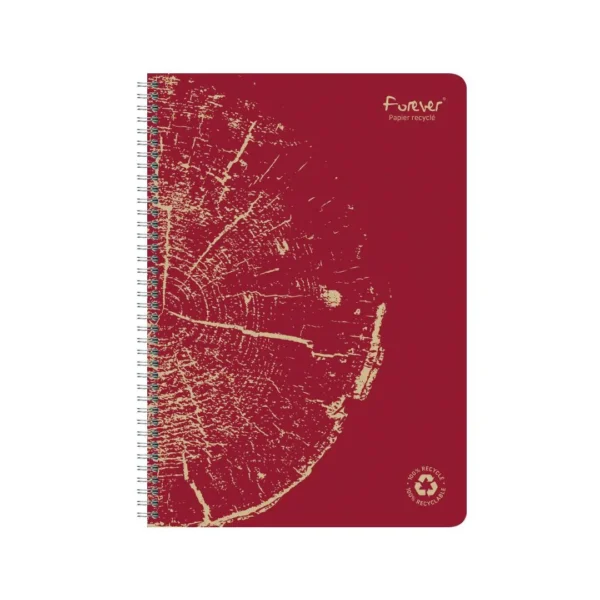 Spiralhefte FOREVER 90g 120 blad A4 lin