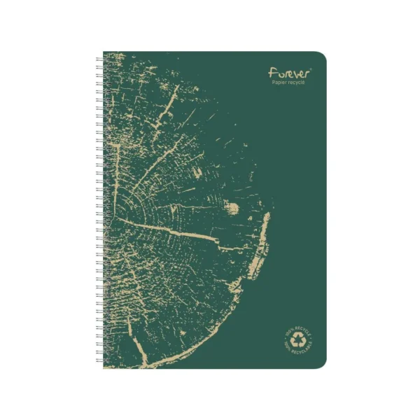 Spiralhefte FOREVER 90g 120 blad A4 lin