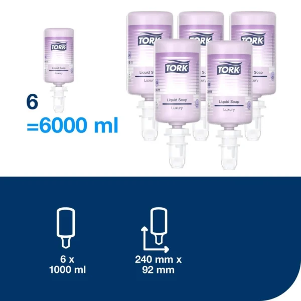 Håndsåpe TORK Luksus flytende S4 1L