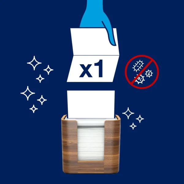 Serviettdispenser TORK N4 valnøtt