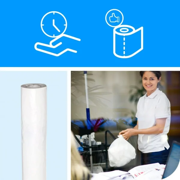 Avfallspose TORK 20L B2 hvit (1000)