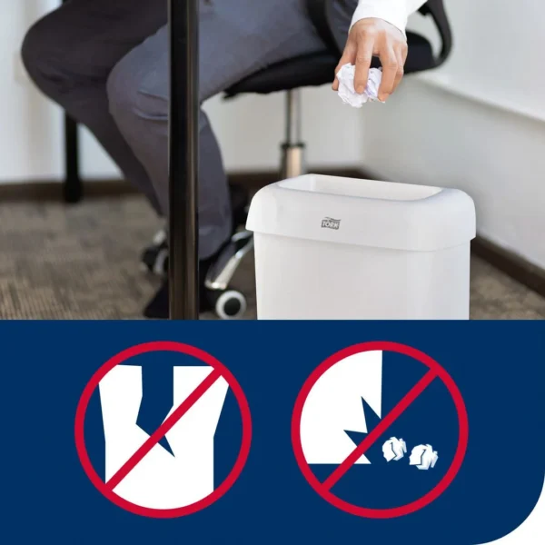 Avfallspose TORK 20L B2 hvit (1000)