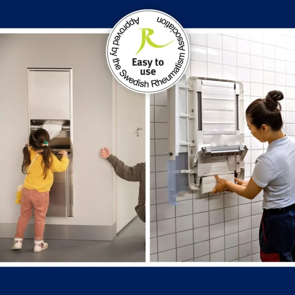 Dispenser TORK PeakServe tørk H5 hvit