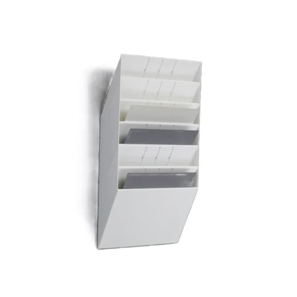 Blanketthylle DURABLE A4 ligg 6 rom hvit