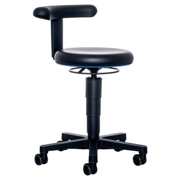 Industristol BIMOS Helse F 9463 sort/blå