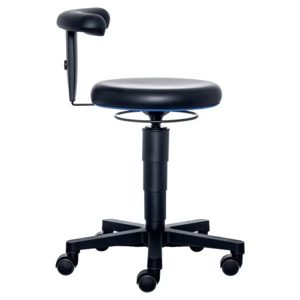 Industristol BIMOS Helse F 9463 sort/blå