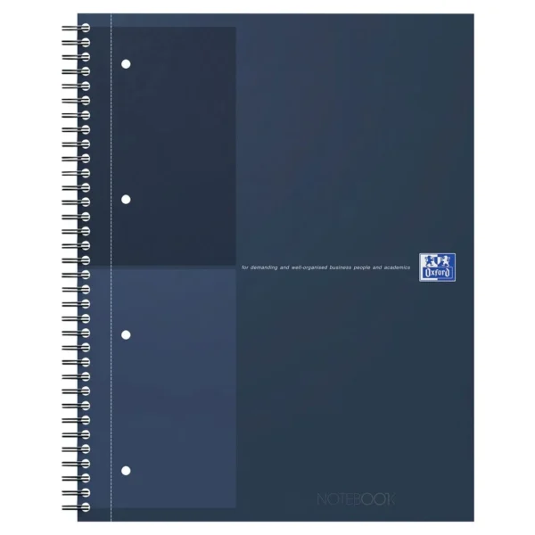 Notatbok OXFORD Int. A4+ linjer blå