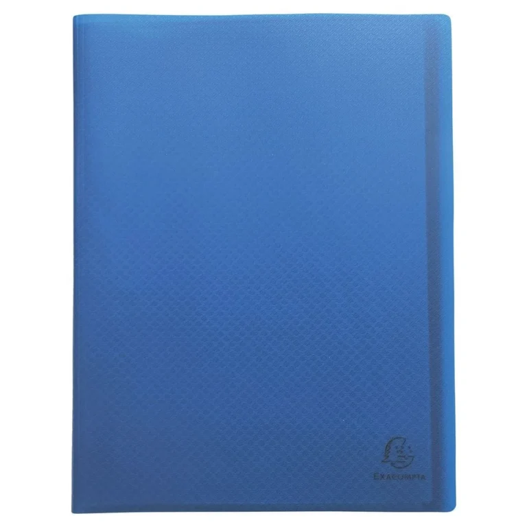 Presentasjonsmappe EXACOMPTA A4 30l blå