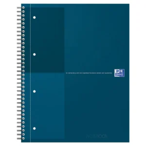 Notatbok OXFORD Int. A4+ linjer p blå