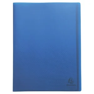 Presentasjonsmappe EXACOMPTA A4 20l blå