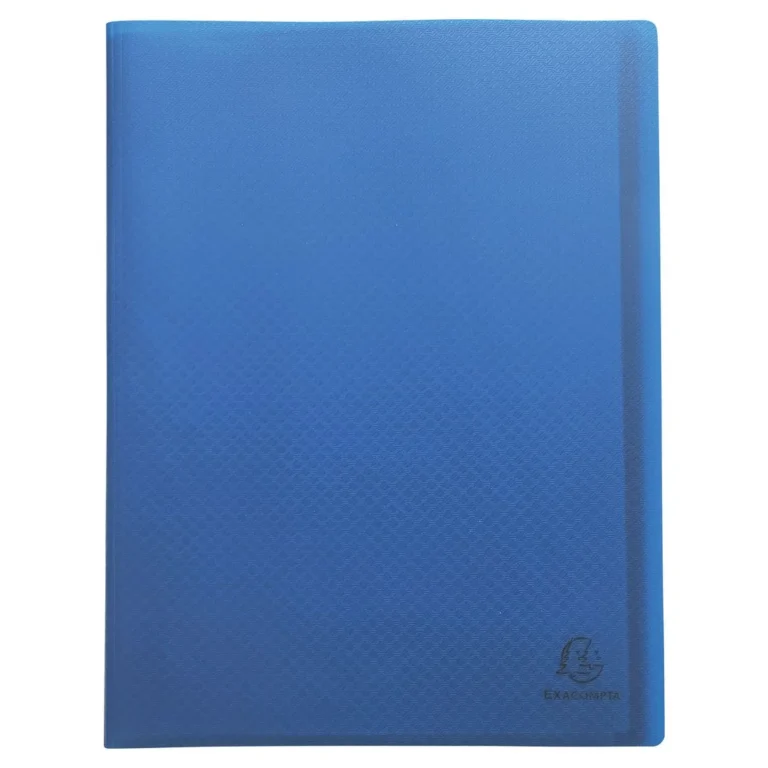 Presentasjonsmappe EXACOMPTA A4 20l blå