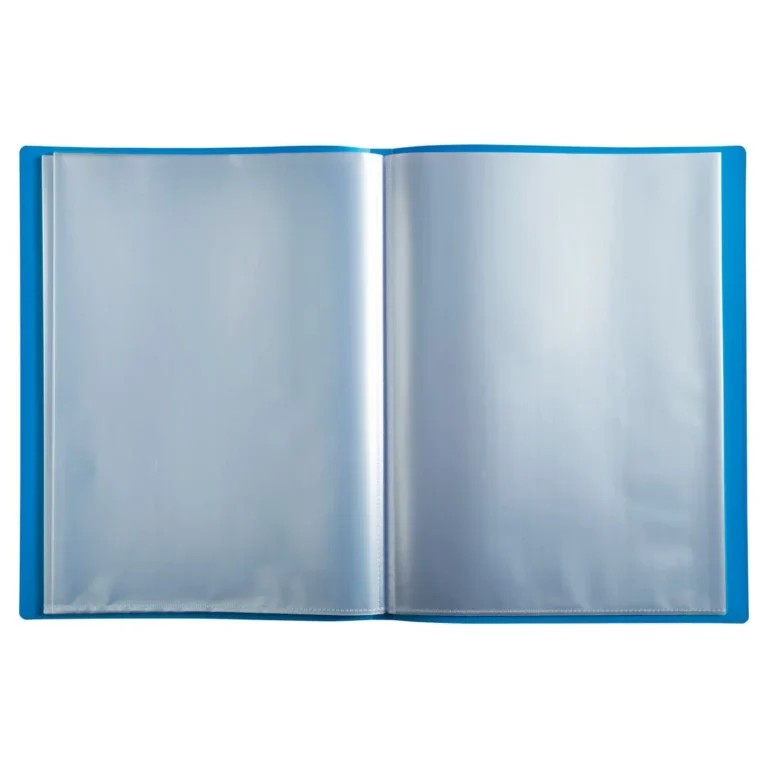 Presentasjonsmappe EXACOMPTA A4 20l blå - Bilde 2