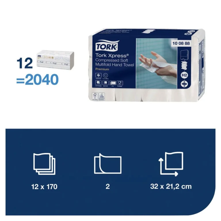 Tørkeark TORK Prem M komprim 2L H2(2040) - Bilde 8