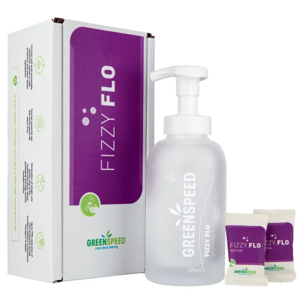 Skumsåpe Fizzy Flo matcha starterkit